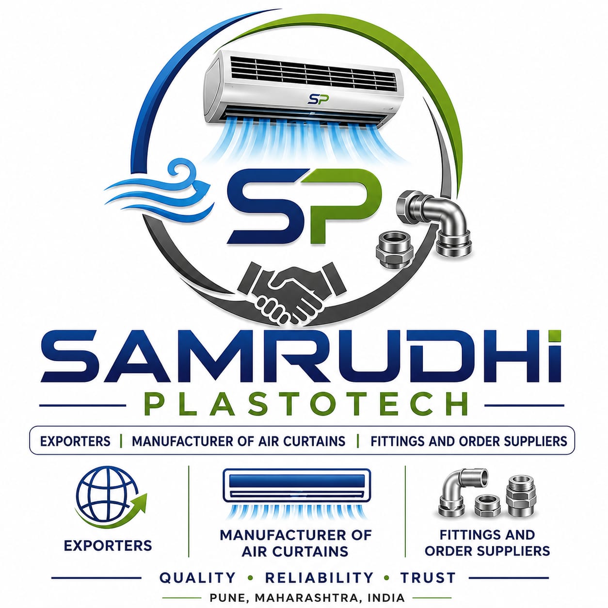 Samrudhi Plastotech Logo
